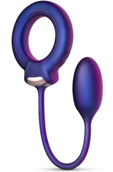 Hueman Cockring With Anal Ball Analplugg med penisring | | Intimast