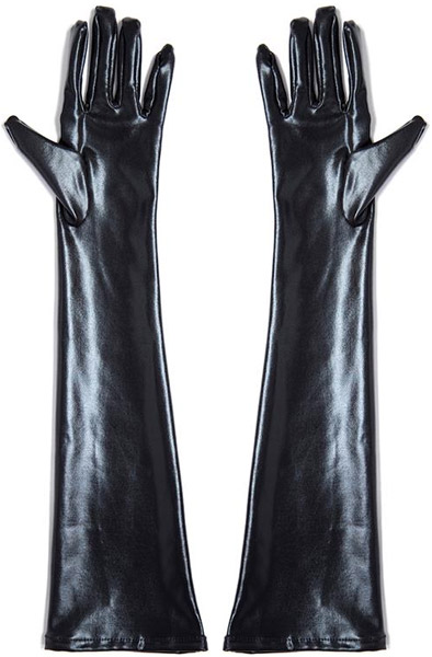 Wet Look Gloves One Size Wetlook handskar |  | Intimast