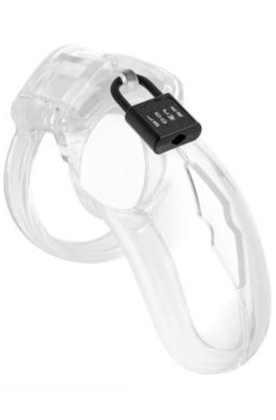 Lockdown Chastity Cage Clear Medium Kyskhetsbur | | Intimast