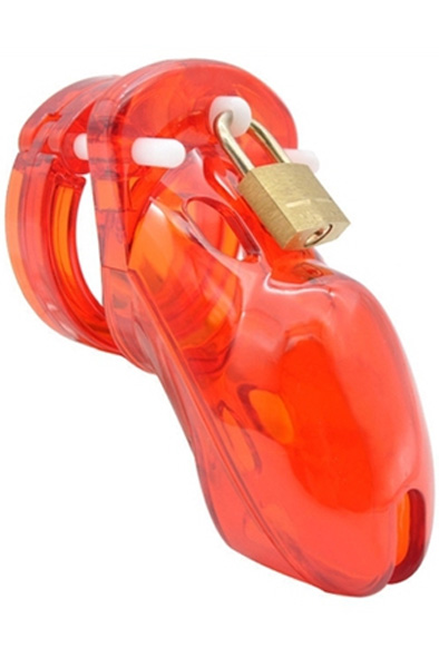 Cocklock Chastity Cage Locky Red Kyskhetsbur |  | Intimast