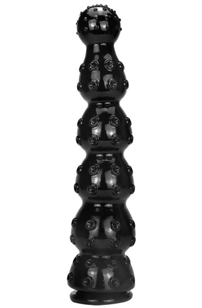 Zeus Dildo Black 40 cm Grövre analdildo |  | Intimast
