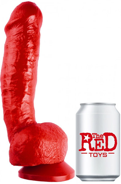 The Red Toys Ironstick Dildo 26 cm Grövre analdildo |  | Intimast