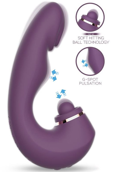 Turis Soft Hitting Ball With G-spot Pulsation & Vibration G-punktsvibrator |  | Intimast