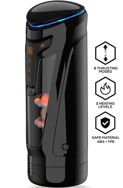Conor Masturbator With Thrusting, Vibration & Heat Masturbator med motor | | Intimast