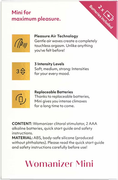 Alternativ bild 1 för Mini Clitoral Suction Stimulator - Red