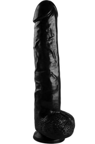 X-Men Super-Sized Dildo Black 46 cm Grövre analdildo | | Intimast