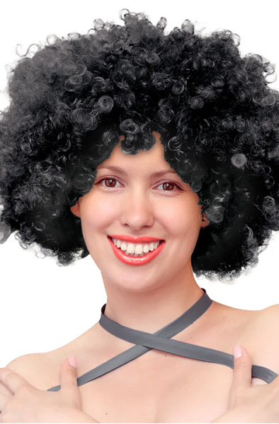 Party Wig Black Afro Hair Peruk