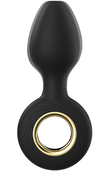 The Rechargeable Vibrating Silicone Plug Analplugg med vibrator |  | Intimast