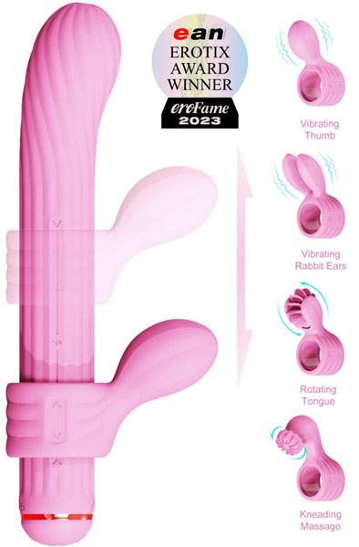 Otouch Magic Stick S1 Pink Rabbitvibrator |  | Intimast