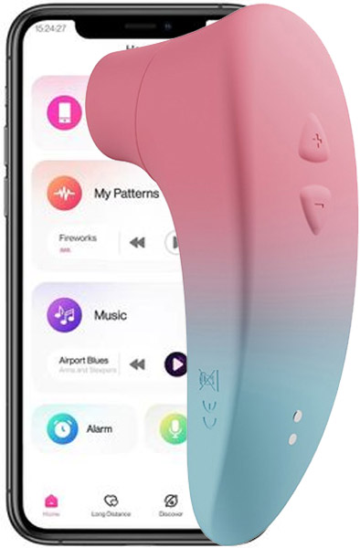 Lovense Tenera 2 PulseSense Clitoris Sucker Lufttrycksvibrator | | Intimast