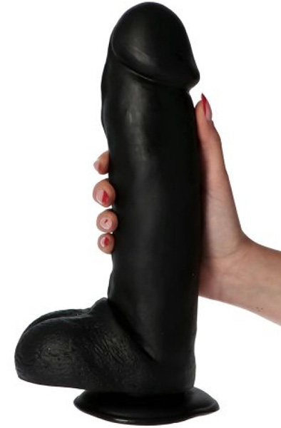 Fulvio Dildo Black 31 cm XL dildo |  | Intimast