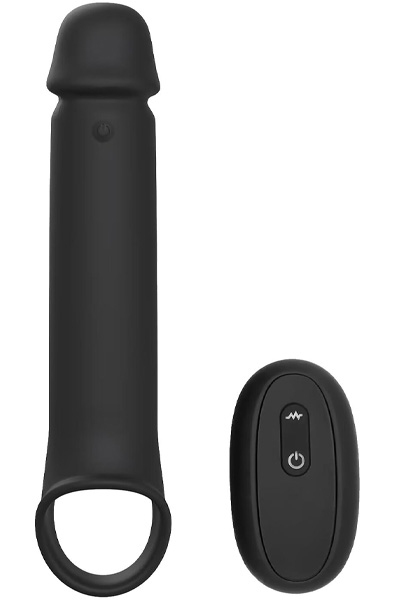 Ramrod Vibrating Extender With Remote 24 cm Penisförlängare/Sleeve med vibrator | | Intimast