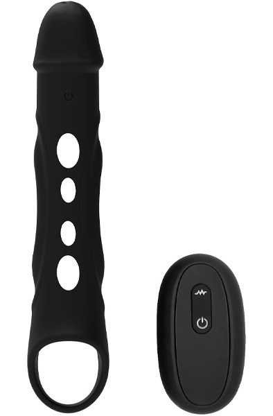 Ramrod Vibrating Extender With Remote 26 cm Penisförlängare/Sleeve med vibrator | | Intimast