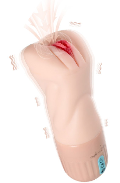 Suckstroker Sucking & Vibrating Masturbator Masturbator med motor |  | Intimast
