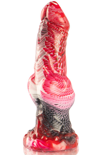 Helios Dildo With Testicles Heat & Ecstasy 22 cm Dragon dildo |  | Intimast