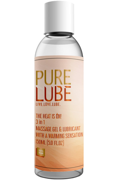 The Heat Is On Lube 3in1 150 ml Glidmedel & Massagelotion |  | Intimast