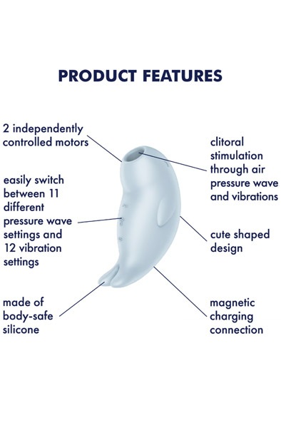 Alternativ bild 1 för Satisfyer Seal You Soon Clitoris Stimulator