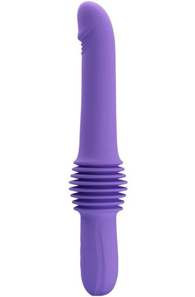 Pretty Love Pazuzu Thrusting Vibe Purple G-punktsvibrator | | Intimast