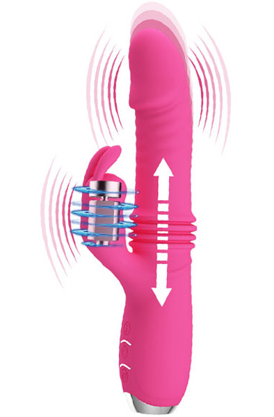 Pretty Love Dorothy Pink Rabbitvibrator | | Intimast