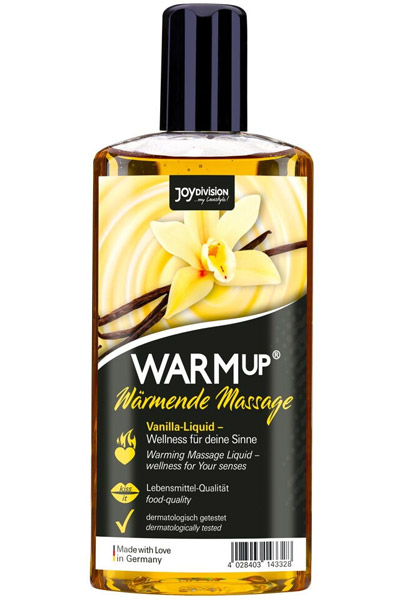 Joydivision Warm-up Massage Oil Vanilla 150ml Massageolja Vanilj | | Intimast