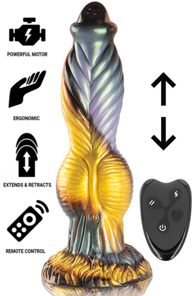 The Resurgence Of Pleasure Dildo Remote 26,5 cm Monster dildo |  | Intimast