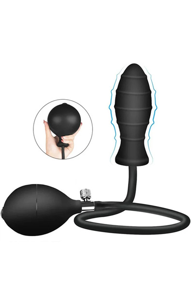 Inflatable Butt Plug No.4 Uppblåsbar analplugg |  | Intimast