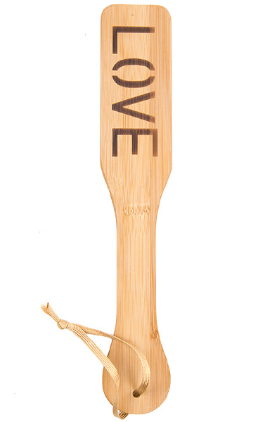 Love Word Bamboo Paddle 32 cm Paddel |  | Intimast