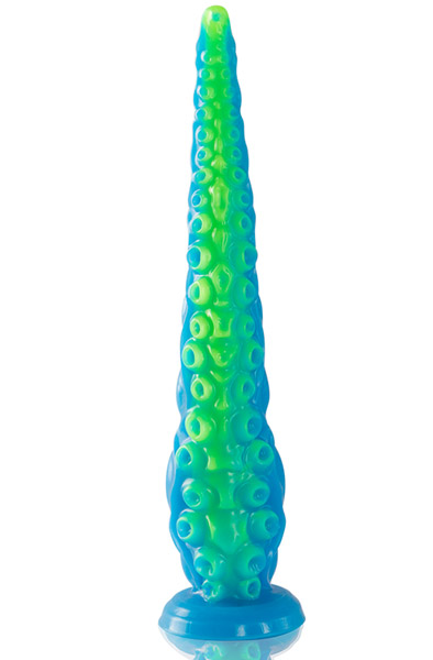 Scylla Fluorescent Tentacle Dildo 31,5 cm Dragon dildo |  | Intimast