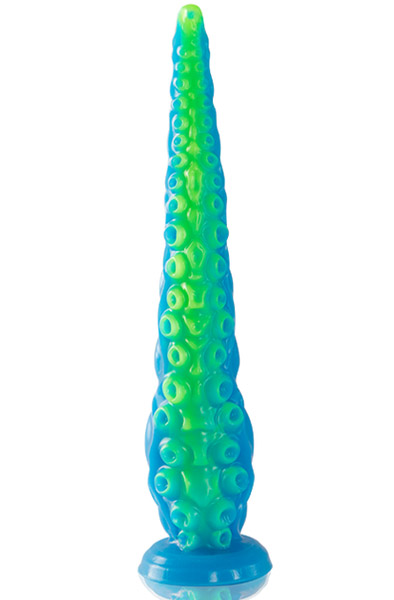 Scylla Fluorescent Tentacle Dildo 25,5 cm Dragon dildo |  | Intimast