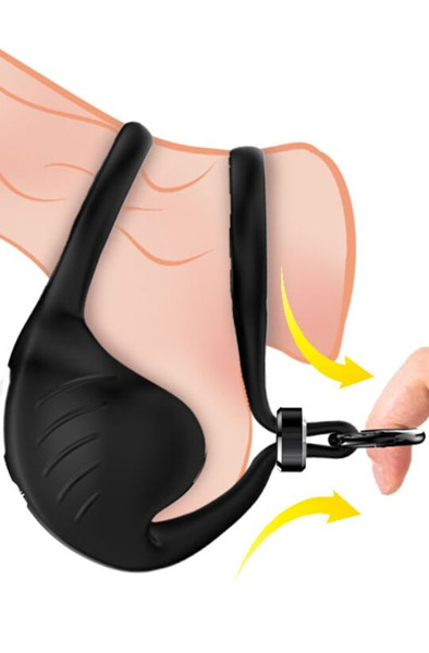 Manta Scrotum Vibrator Ring Pungvibrator |  | Intimast