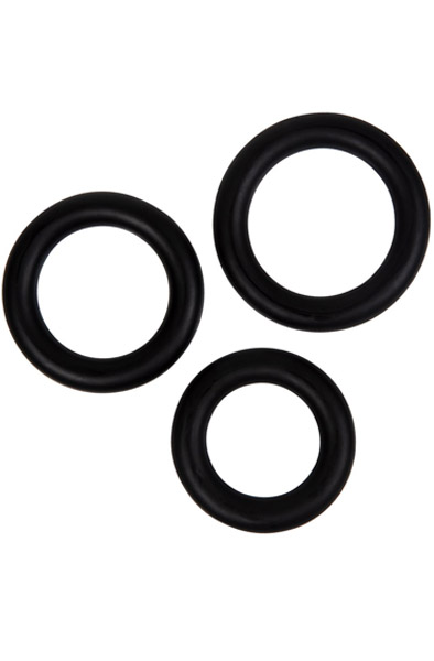 Premium Silicone C-rings 3-pack Penisringar paket |  | Intimast