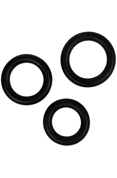 Alternativ bild 1 för Premium Silikon Penisringar 3-pack