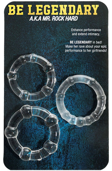 Alternativ bild 1 för A.K.A MR ROCK HARD 3x C-RINGS