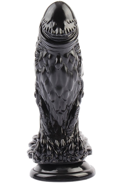 Realfire Dildo Black 18,5 cm Dragon dildo |  | Intimast
