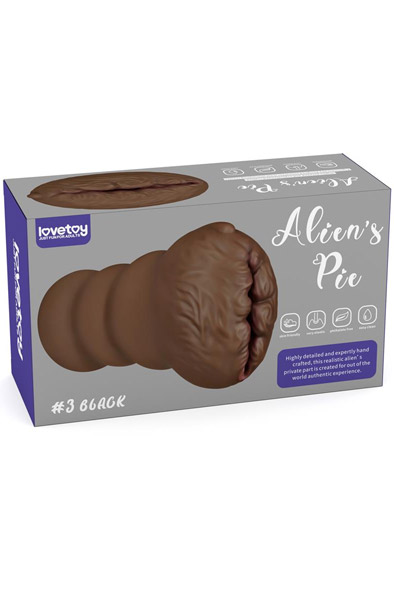 Lovetoy Aliens Pie Masturbator #3 Brown Masturbator | | Intimast