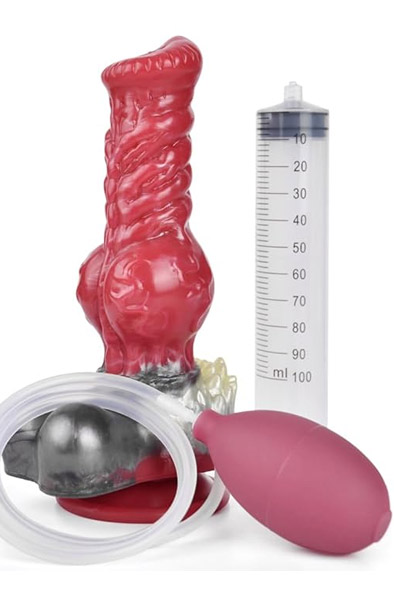 Furry Ejaculator Wolf Squirt Dildo 21 cm Dragon dildo |  | Intimast