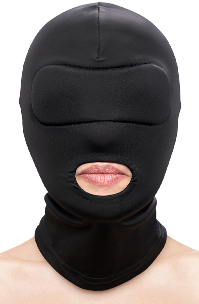 Fetish & Fashion Mouth Hood Black BDSM mask | | Intimast