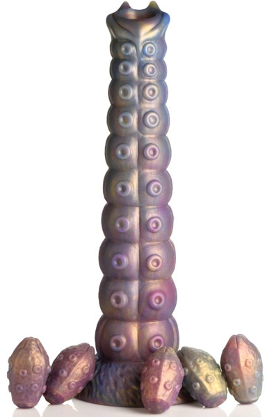 Deep Invader Tentacle Dildo With Eggs 29,5 cm Dragon dildo | | Intimast