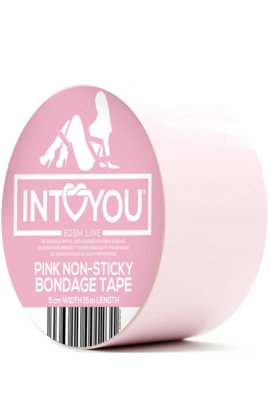 Non-Sticky Bondage Tape Pink 15 m Bondage tejp | | Intimast