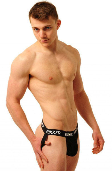 M&K Fukker Jock Black XL Jockstrap