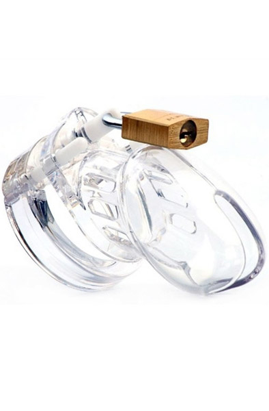 Cocklock CB 6000S Chastity Device Clear Kyskhetsbur |  | Intimast
