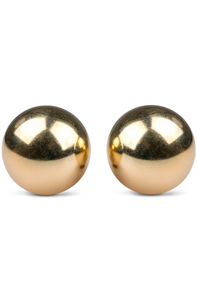 Gold Ben Wa Balls 25mm Knipkulor & Geishakulor | | Intimast