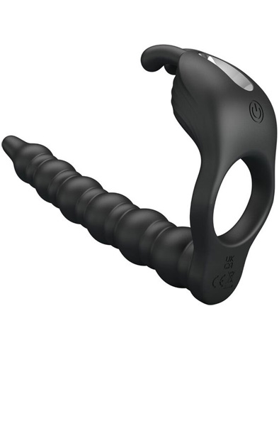 Blackney Penis Ring With Black Vibrator Plug Penisring med vibrator |  | Intimast