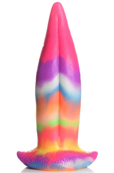 Tongue Glow-in-the-Dark Dildo 21,5 cm Dragon dildo |  | Intimast