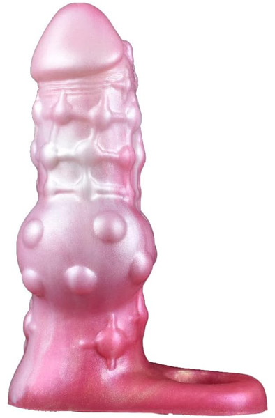 Pink Alien Fantasy Sleeve 18,2 cm Penisförlängare/Sleeve |  | Intimast