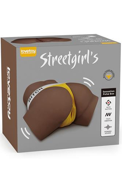 Streetgirl #15 Masturbator With Vibration & Moans Brown Sexdocka | | Intimast