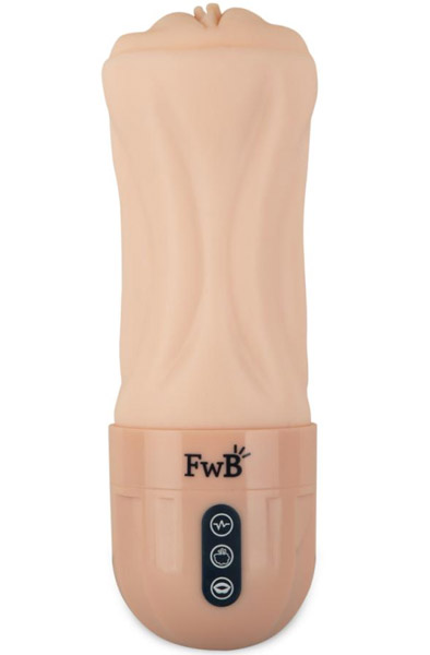 Vibrating & Sucking Stroker Masturbator med motor | | Intimast