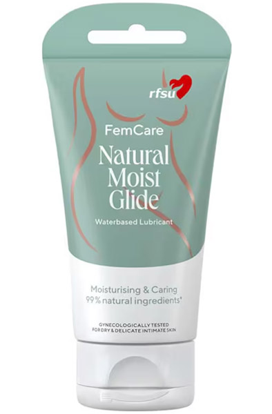 RFSU FemCare Natural Moist Glide 75 ml Vattenbaserat glidmedel |  | Intimast