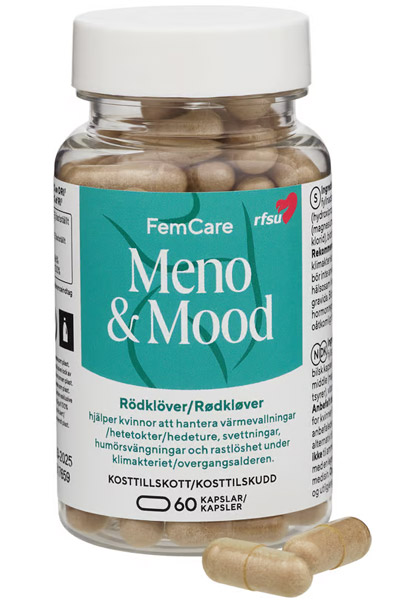 RFSU FemCare Meno & Mood 60 kapslar Kosttillskott |  | Intimast