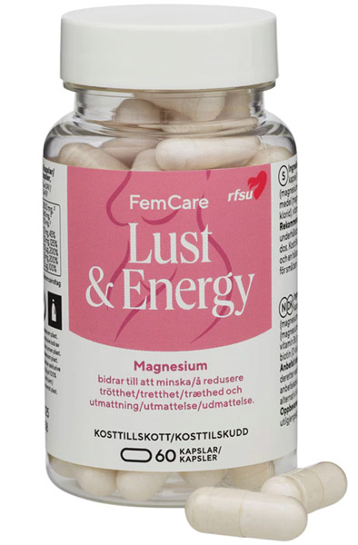 RFSU FemCare Lust & Energy 60 kapslar Lusthöjande för henne |  | Intimast
